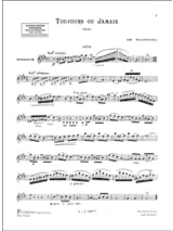 Toujours ou jamais - Flûte piano - Emile Waldteufel - Partition